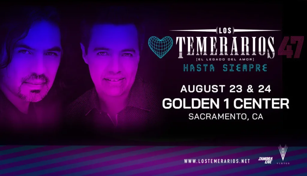 Los Temerarios at Golden 1 Center